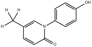 4’-Hydroxy Pirfenidone-d3 Struktur