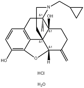 Nalmefene hydrochloride monohydrate Struktur