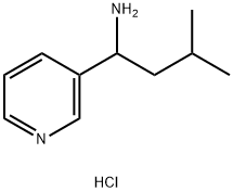 3-methyl-1-(3-pyridinyl)-1-butanaminedihydrochloride Struktur