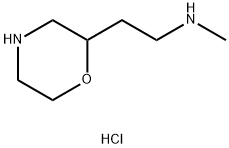 2-Morpholineethanamine, N-methyl-,dihydrochloride Struktur