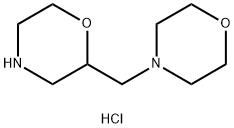 Morpholine,2-(4-morpholinylmethyl)-,dihydrochloride Struktur