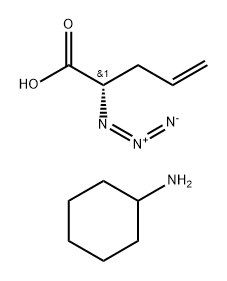 L-azidoallylglycine CHA salt Struktur