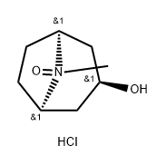 Tropine-N-oxide hydrochloride Struktur