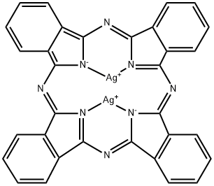 PHTHALOCYANINE SILVER Struktur