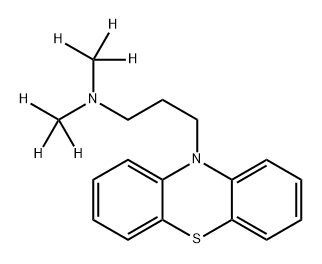 ProMazine-D6 hydrochloride Struktur