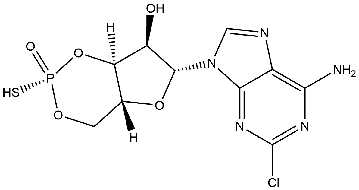 Sp-2-Cl-cAMPS Struktur