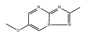 6-methoxy-2-methyl-[1,2,4]triazolo[1,5-a]pyrimidine Struktur