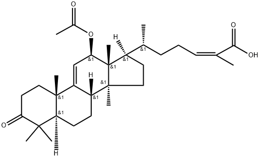 12β-acetoxycoccinic acid Struktur