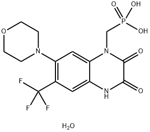 ZK200775 (hydrate) Struktur