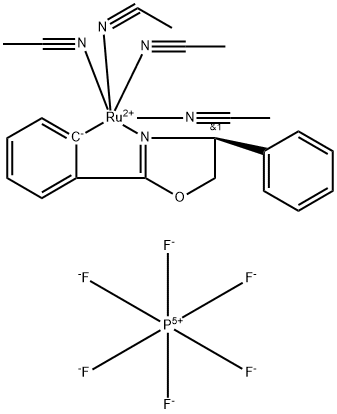 Ru(II)-(S)-Pheox Catalyst Struktur