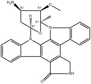 9,13-Epoxy-1H,9H-diindolo[1,2,3-gh:3',2',1'-lm]pyrrolo[3,4-j][1,7]benzodiazonin-1-one, 11-amino-2,3,10,11,12,13-hexahydro-10-methoxy-9-methyl-, (9S,10R,11R,13R)- (9CI) Struktur