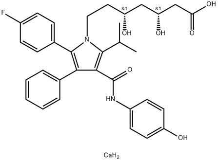 Atorvastatin 4-Hydroxy Calcium Struktur