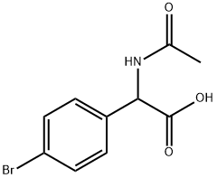 N-Ac-RS-4-Bromophenylglycine Struktur