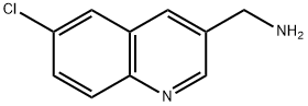 (6-CHLOROQUINOLIN-3-YL)METHANAMINE Struktur