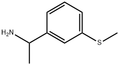 Benzenemethanamine, α-methyl-3-(methylthio)- Struktur