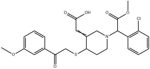 Clopidogrel Metabolite II Struktur