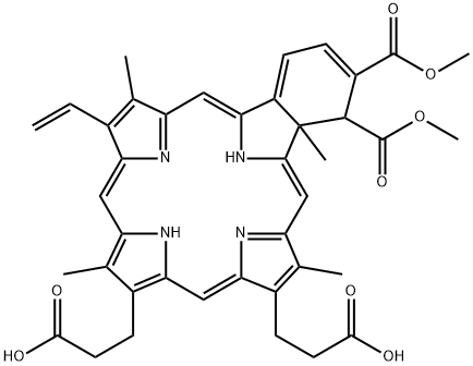 rac-Verteporfin Structure