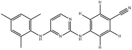 Dapivirine D4 Struktur