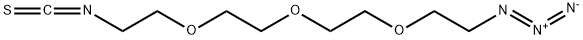 1-isothiocyanato-PEG3-Azide Struktur