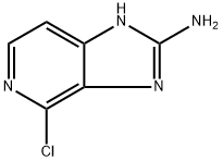 4-chloro-1H-imidazo[4,5-c]pyridin-2-amine Struktur