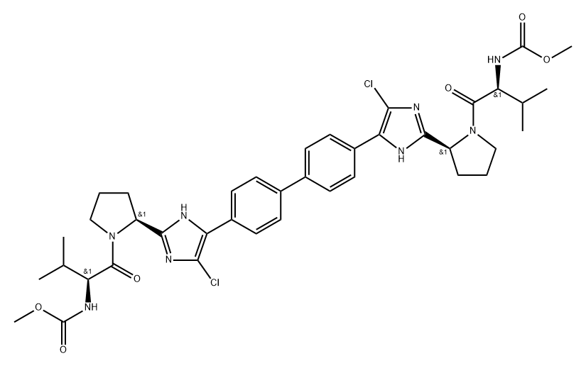 Daclatasvir Impurity 20 Struktur