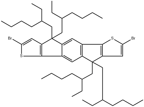 C2C6-IDT-Br 結(jié)構(gòu)式