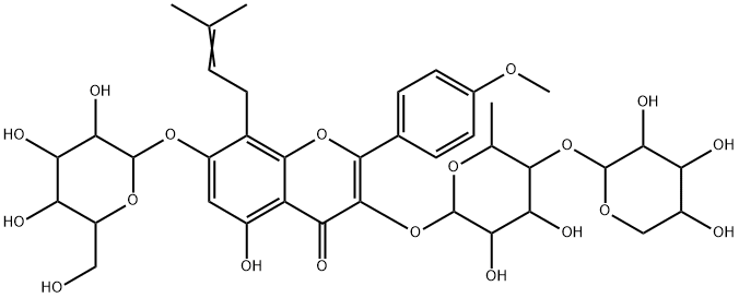 Epimedin B1 Struktur