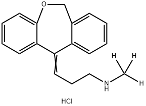 Nordoxepin-d3 HCl Struktur