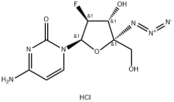 Azvudine hydrochloride Struktur