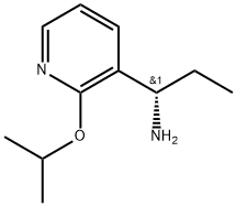 (S)-1-(2-isopropoxypyridin-3-yl)propan-1-amine Struktur