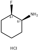 (1S,2R)-2-Fluorocyclohexanamine hydrochloride Struktur