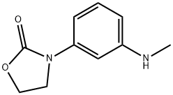 3-(3-(methylamino)phenyl)oxazolidin-2-one Struktur