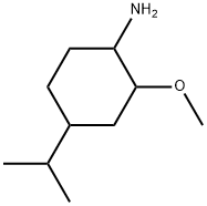 4-isopropyl-2-methoxycyclohexan-1-amine Struktur