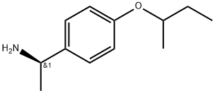 (1R)-1-(4-(sec-butoxy)phenyl)ethan-1-amine Struktur