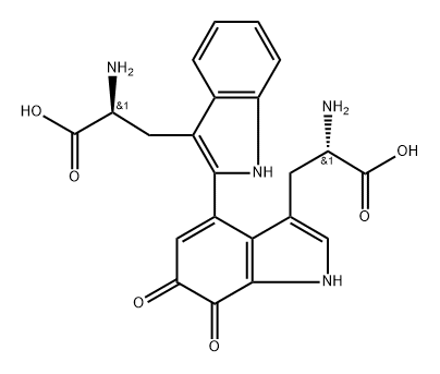 tryptophan tryptophylquinone Struktur