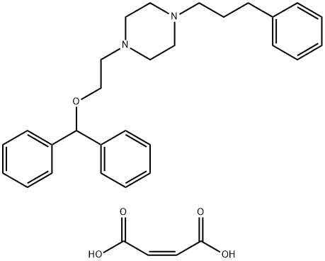 GBR 12935 DiMaleate Salt Struktur