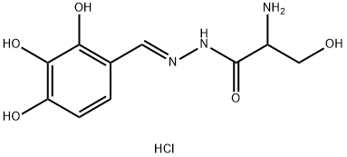 Benserazide Hydrochloride impurity C Struktur