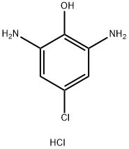 Phenol, 2,6-diamino-4-chloro-, hydrochloride (1:2) Struktur