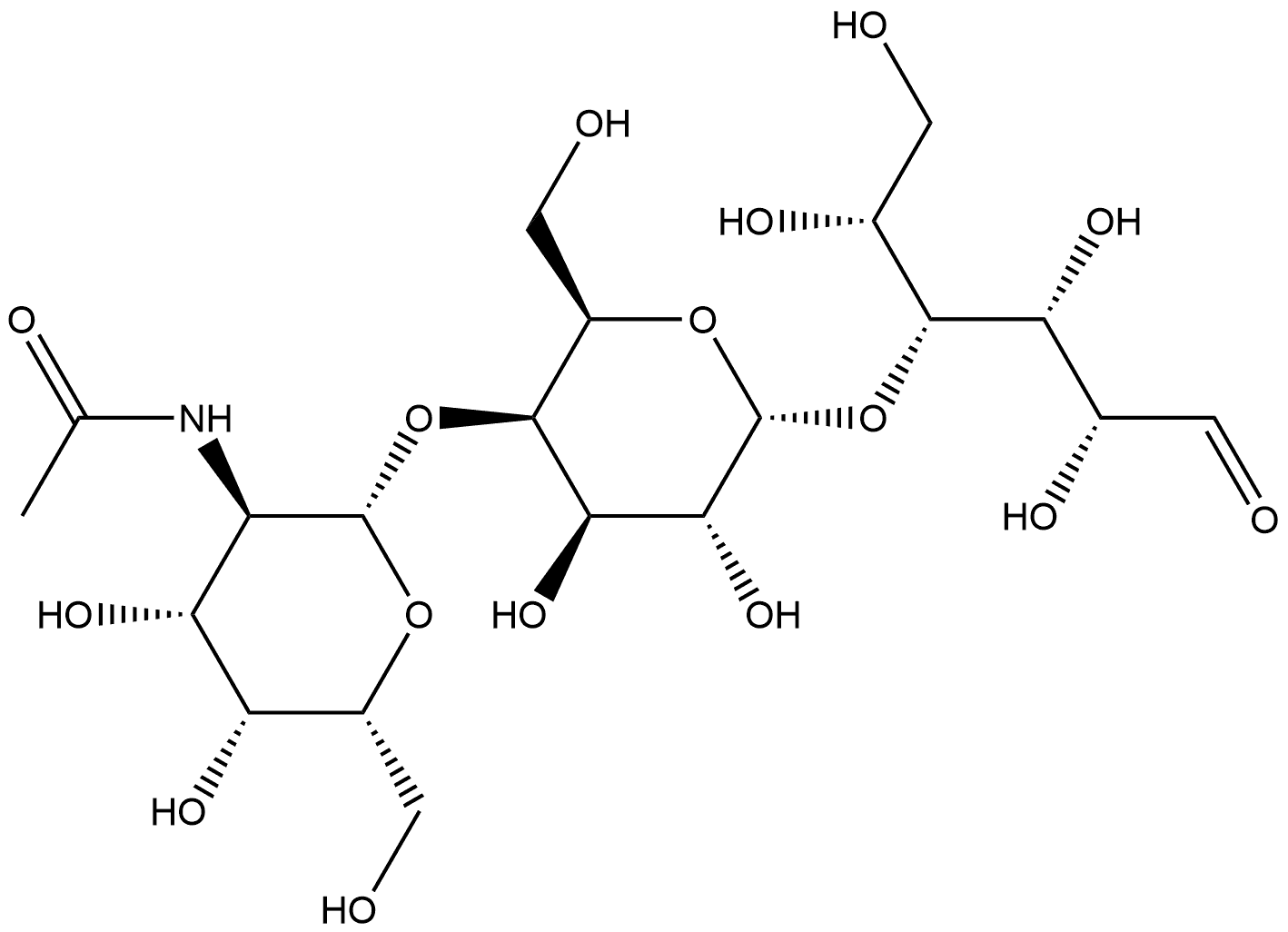 O-2-(Acetylamino)-2-deoxy-beta-D-galactopyranosyl-(1-4)-O-alpha-D-galactopyranosyl-(1-4)-D-glucose|O-2-(乙酰氨基)-2-脫氧-BETA-D-吡喃半乳糖基-(1-4)-O-ALPHA-D-吡喃半乳糖基-(1-4)-D-葡萄糖