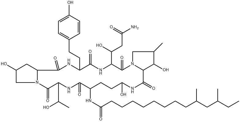 Pneumocandin A3 Struktur