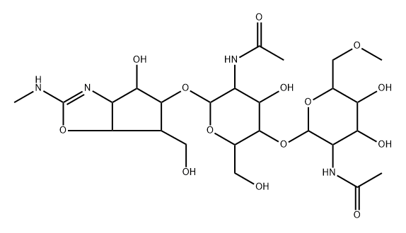 methyl-N-demethylallosamidin Struktur