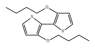 2,2'-Bithiophene, 3,3'-dibutoxy-, homopolymer (9CI) Struktur