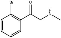 1-(2-bromophenyl)-2-(methylamino)ethanone Struktur