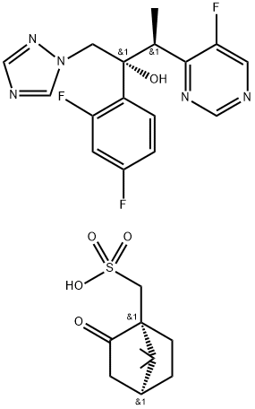 Voriconazole Struktur