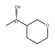 2H-Pyran-3-methanol, tetrahydro-α-methyl-, (αS)- Struktur