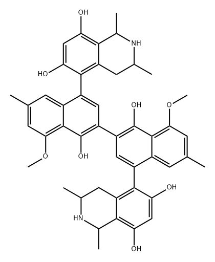 michellamine A Struktur