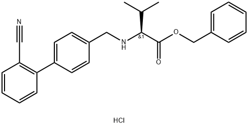 L-Valine, N-[(2'-cyano[1,1'-biphenyl]-4-yl)methyl]-, phenylmethyl ester, hydrochloride (1:1)