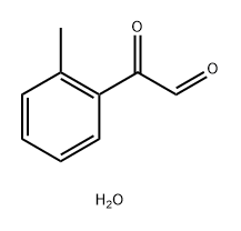 Benzeneacetaldehyde, 2-methyl-α-oxo-, hydrate (1:1) Struktur