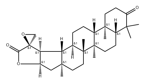 ochraceolide B Struktur