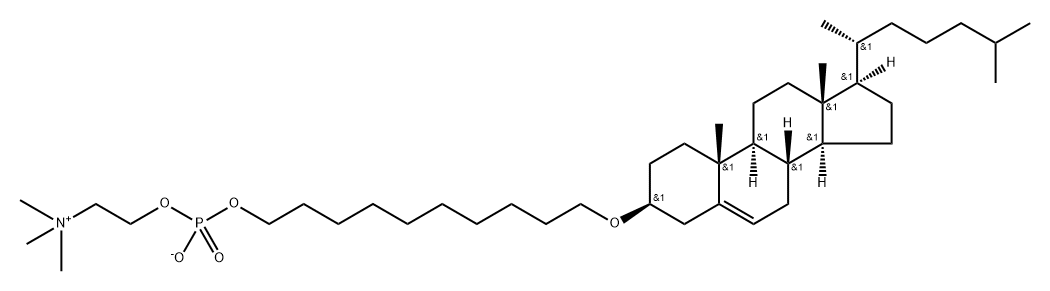 Chol-C10-PC Struktur